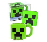MINECRAFT Set di tazze e sottobicchieri Creeper Regali natalizi per giocatori