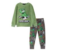 Minecraft Set Pigiama Lungo Creeper Manica Lunga Ragazzi (NS9108)