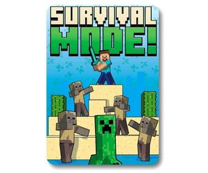 Minecraft Sopravvivenza Modalità Pile Coperta, Compleanno Regalo Ufficiale Merce