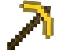 Minecraft Piccone Picca Oro (in Plastica) Replica 43cm. DISGUISE
