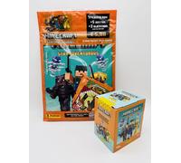 Minecraft Stay Adventurous Sticker Album - Starter Pack + Scatola Box 36 bust...