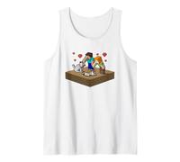 Minecraft Steve And Alex Take Care of Their Beloved Pets Canotta