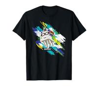 Minecraft Steve Flying with Happy Ghast Wearing Glasses Maglietta