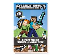 Minecraft: Superstarker Sticker- und Malspaß: über 600 Sticker!