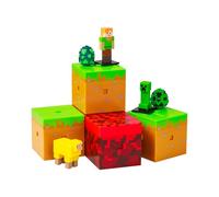 Minecraft Surprise Cube Capsule Blind Pack 7 cm Figura + Uovo
