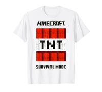 Minecraft TNT Survival Mode Large Maglietta