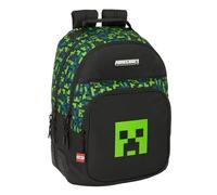 MINECRAFT TNT - Zaino scuola per bambini, ideale per bambini di diverse età, comodo e versatile, qualità e resistenza, 32 x 15 x 42 cm, multicolore, M, Casual