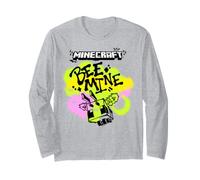 Minecraft Valentine's Day Bee Mine Graffiti Lettering & Art Maglia a Manica