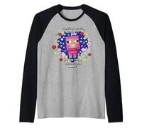 Minecraft Valentine's Day My Overworld Wouldn't Be The Same Maglia con Maniche Raglan