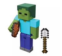 Minecraft Vanilla Zombie Action Figure per bambini dai 6 anni in su