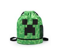 Minecraft Verde Creeper Face Zaino Unisex Bambini