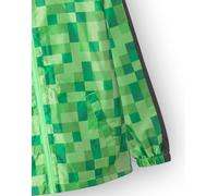 Minecraft Verde Creeper Giacca a maniche lunghe con zip Ragazzi