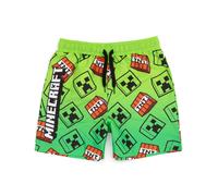 Minecraft Verde Creeper Pantaloncini da bagno Ragazzi