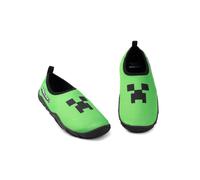 Minecraft Verde Creeper Scarpe Aqua Ragazzi