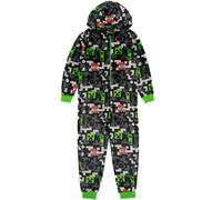 Minecraft Verde Creeper & Tnt All-Over Print Tutina Ragazzi
