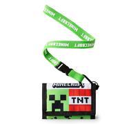 Minecraft Verde Creeper & TNT Portafoglio a tracolla Ragazzi