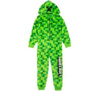 Minecraft Verde Pixelate Creeper Tutina Unisex Bambini