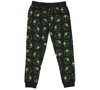 MINECRAFT - Vestiti Pantaloni da Tuta per Ragazzi - Pantaloni da Jogging Neri 100% Cotone Ragazzi - Pantaloni da Tuta - Regali Verde e Nero (9-10 Anni)