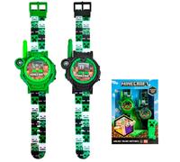Orologi Walkie Talkie Minecraft per Bambini - Set 2 Pezzi