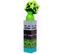 MINECRAFT Water Bottle Bambini Mobs Sport Travel Mug Black 650ml One Size