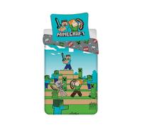 Minecraft We Got This Copripiumino Singolo EU Fodera Per Cuscino Cotone Bambini