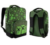 MINECRAFT Zaino Scuola Elementare, Zaino Scuola, Gadget Originali Verde