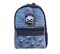 Minecraft Zaino Scuola Hostile Behaviour - Adattabile al carrello, schienale imbottito - vano portaoggetti, 41 x 31 x 13,5 cm, multicolore, M, Casual