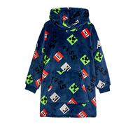 MinecraftCoperta con Cappuccio Oversize IconeLana Sherpa Bambini (TC801)