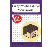 Minecrafters Word Search Puzzle Book: Word Searches with Easy to Read Print about Building Challenges, Creative Quests, Adventure Puzzles and More|6x9 ... for Vacation, Holidays and Free Times.