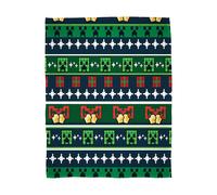 MinecraftLana Sherpa Creeper Natale Coperta (TC779)