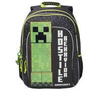 Cyp Brands Minecraft Adaptable Hostile Behavior 40x30x15 Cm 18l Backpack Nero Bambini
