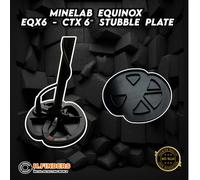 Minelab Equinox EQX6'' - Piastra Di Stoppie CTX 6″