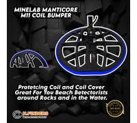 Minelab Manticore M11 Coil Bumper Blu