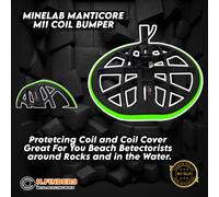 Minelab Manticore M11 Coil Bumper Verde Neon