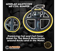 Minelab Manticore M9 Bobina Paraurti Grande per You Spiaggia Detector Giallo