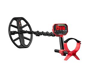 Minelab Vanquish 540 - Metal detector multifrequenza per adulti con polarizzazione del ferro e bobina impermeabile V12 30,5 x 22,9 cm (4 modalità di rilevamento, cuffie cablate e copertura antipioggia
