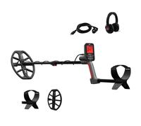MINELAB Vanquish 560 - Metal detector completamente automatico, leggero, impermeabile, con tecnologia Multi-IQ, include bobina V12X a doppia D da 30,5 cm e cuffie cablate