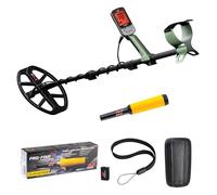 Minelab - X-Terra Pro - Pacchetto metal detector impermeabile con Pro-Find 35 Pinpointer impermeabile per esperti con Tone ID e sensibilità regolabile
