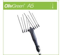 Minelli OlivGreen A5 - Abbacchiatore scuotiolive elettrico 12V con asta telescop