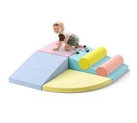 MINENICE Blocchi in schiuma per bambini, grandi blocchi da costruzione in schiuma, morbidi per l'arrampicata interna, adatti per bambini di età compresa tra 1 e 3 anni, per sviluppare l'intelligenza