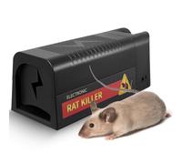 MINENICE Trappole per topi da interno per la casa, trappola elettrica riutilizzabile per ratti con design anti-fuga migliorato, uccide istantaneamente i roditori con una potente tensione