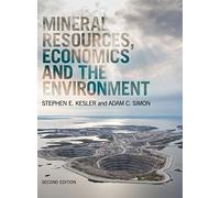 Mineral Resources, Economics and the Environment