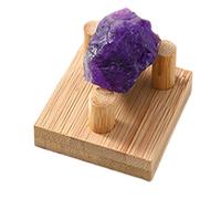 Minerale Espositore Decorativo Fossile Agata | Piccolo espositore da collezione per casa, ufficio, negozio, museo, orologio da tasca