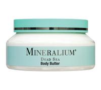 Mineralium - Burro Corpo Idratante al Burro di Karité per Tutti i Tipi di Pelle - Nutre, Ammorbidisce e Rigenera - Arricchito con Olio di Argan e Vitamina E - Senza Solfati né Parabeni - 350ml