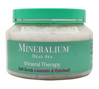 Mineralium - Scrub Corpo al Sale del Mar Morto e Lavanda - Esfoliante Non Grasso con Oli Naturali - Nutre, Ammorbidisce e Rigenera - Senza Solfati, Parabeni né Siliconi - 500ml