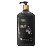 MINERALIUM - Shampoo Fango Nero Mar Morto - 400 ml | Shampoo Fango Nero Mar Morto: deterge delicatamente i capelli e aiuta a mantenerli morbidi.