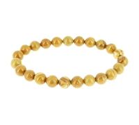 Minéraux et Cristaux Questo bracciale in diaspro reale, in pietra naturale, disponibile in perle da 6, 8 o 10 mm. I nostri braccialetti sono garantiti vera pietra e di qualità AA o AAA., Taille unique
