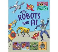 Minerva Black Professor Hoot's Science Comics: Robots and AI (Tascabile)