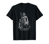 Minerva Dea Romana della Saggezza Simbolo Gufo Maglietta