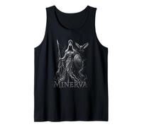 Minerva Dea Romana Gufo Mitologia Guerriero Canotta